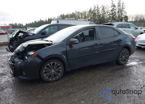 2016 Toyota Corolla S Plus из США, поврежденный, VIN 2T1BURHE3GC508030